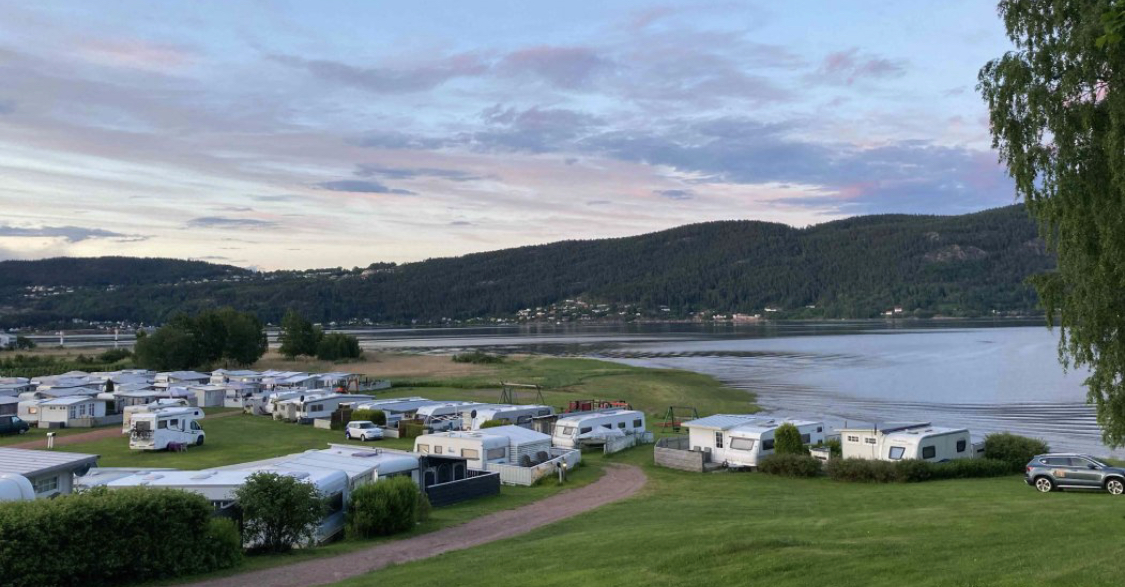 Regentag in Norwegen mit Blick aus dem Wohnmobil