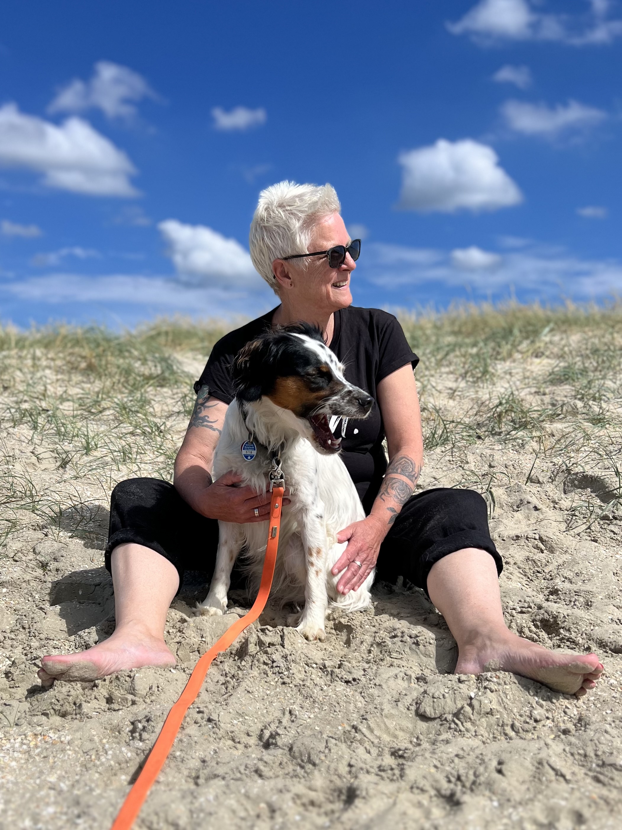 Weite Landschaft rund um den Marsk Camp in Dänemark